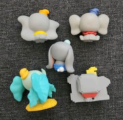Exclusive Disney Doorables DUMBO Lot: Baby, 3D Glasses, Full Bloom, 8-Bit Set
