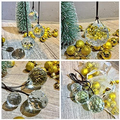 H&D HYALINE & DORA 30/40/50Mm Faceted Suncatcher Crystal Ball Chandelier Prisms