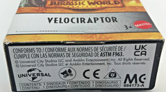 Jurassic World Dominion Velociraptor 6 inch Dinosaur Figure Mattel Ages 3 & Up
