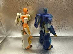 Transformers Animated Jetfire & Jetstorm Safeguard 2008 Hasbro 100% Complete