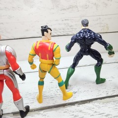 Kenner DC Batman Vintage Figure Lot 1990’s Robin Batman Animated 5″ 10 Figures
