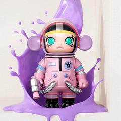 POP MART 100% Mega Space Molly Series 4 Blind Box Confirmed Figure Toy Doll