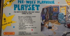 ​VINTAGE 1988 Pee-wee’s Playhouse HUGE BUNDLE – Sealed Playset + 3 Carded Figure