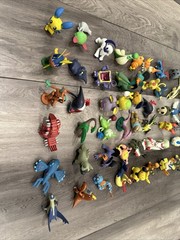 Pokemon Lot Of 60 Hua Nyugz Branded Vintage Mini Figures Mixed Condition