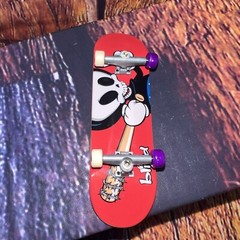 Tech Deck Fingerboard Blind Death Grim Reaper with Bat Figure Collector RARE
