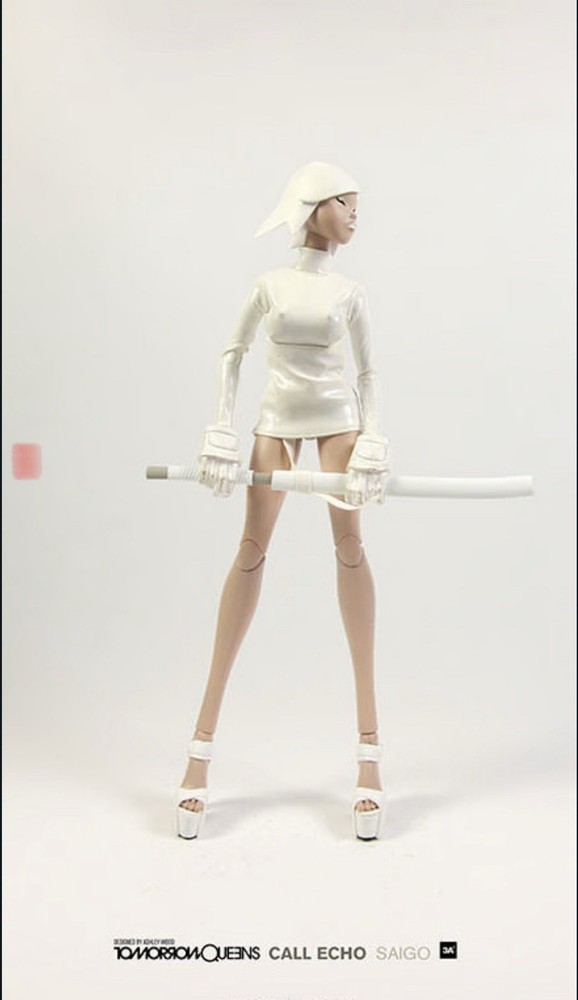 3A ThreeA TQ 1/6 Tomorrow Queen White Action Figure. New Sealed Box