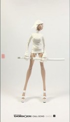 3A ThreeA TQ 1/6 Tomorrow Queen White Action Figure. New Sealed Box