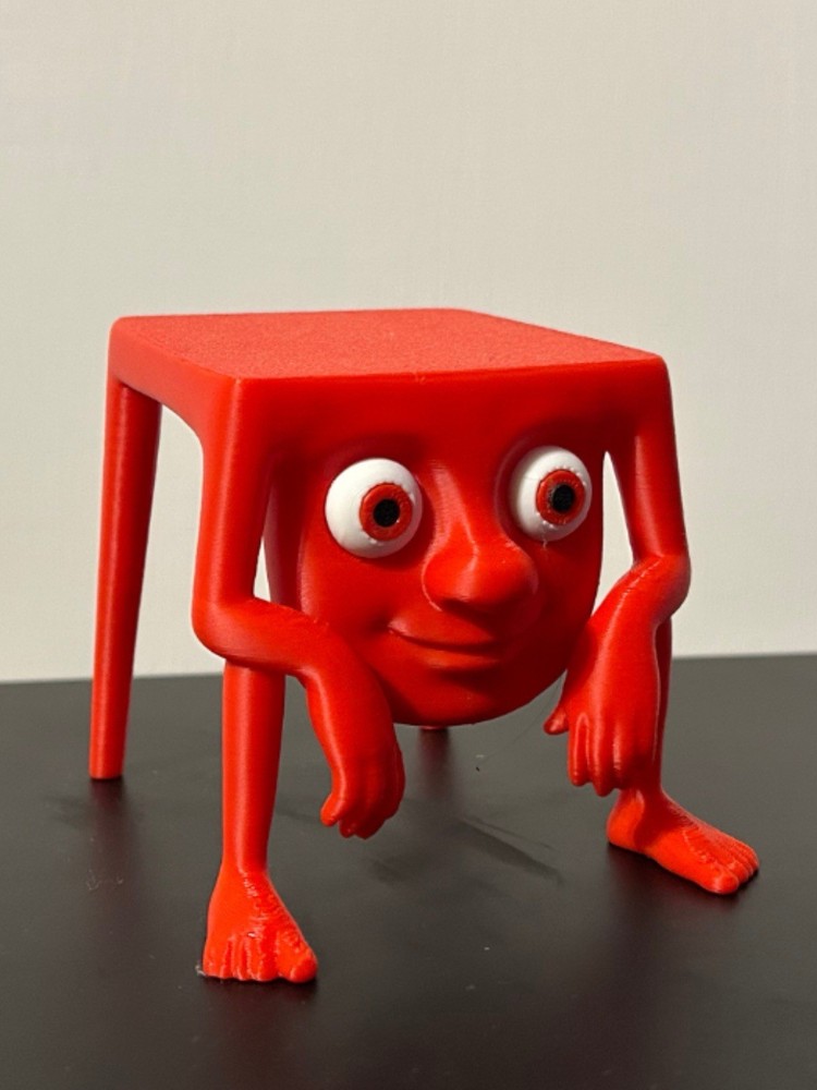 Italian Brainrot – Chachechichachachachi Red Chair Figurine Toy For Kids & Adult