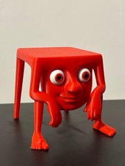 Italian Brainrot – Chachechichachachachi Red Chair Figurine Toy For Kids & Adult