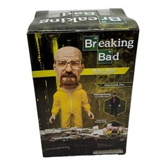 Breaking Bad Walter White Bobblehead Figure Mezco New Box GRAY SUIT DUST