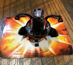 Bakugan Battle Brawlers Black Darkus Alpha Percival 600G