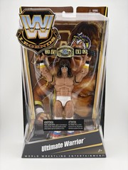 WWE Elite Legends Ultimate Warrior Wrestling Figure Mattel Series 4 WWF WCW ECW