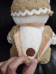 Fully Jointed Handmade 12″ Christmas Gingerbread Man Teddy Bear Limited Edition