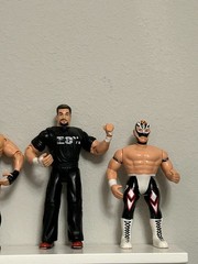 Lot Of 6 Vintage OSFTM 1998-99 Working Wrestling Action Figures See Photos/Video