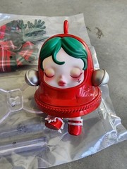 POPMART Skullpanda Tell Me What You Want Series Secret Jingle All The Way Red