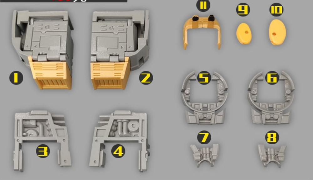 Gobetter GB-1061 upgrade kit for SS86 Dinobot Sludge,in stock