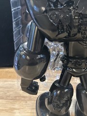 Astro Boy x JAMES GROMAN Signed Pluto Sofubi Black Blank Edition