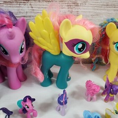 MLP My Little Pony lot of ponies. Various sizes generations. Toy lot 28 total