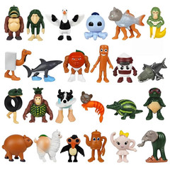 24 PCS/set Italian Brainrot Toy Tralalero Tralala Action Figures 2.5-5CM