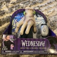 Wednesday Animated Thing Remote Control Hand Just Play NEW 2024 Addam’s Family