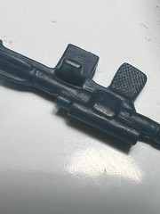 VINTAGE KENNER STAR WARS 1980 V4 IMPERIAL IG-88 BLASTER GUN COMPLETE TRANSLUCENT