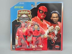KWK Kayfabe Heroes Orient Express MOC WWF Hasbro Style Retro Wrestling Figures
