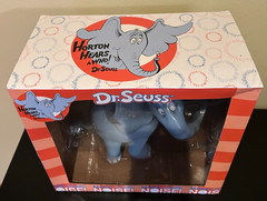 HORTON HEARS A WHO! Make Some Noise DR SEUSS 9″ FIGURE Super Rad Toys 2008 NRFB