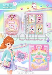 WishCat Wish Pad Diary Bag Virtual Pets Melody Game Wish Cat Korean Toy 2024