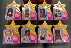 Set Of 8 (NO CODES) Dress To Impress Series 1 Mystery Dolls & Accessories