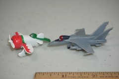 Disney Pixar Planes Echo & El Chupacabra Mini Plastic Figure Lot