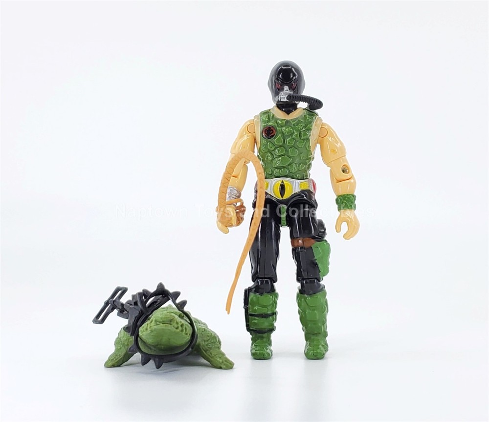 GI JOE COMANDOS EM ACAO SENHOR DOS REPTEIS CROC MASTER COMPLETE BRAZIL ESTRELA
