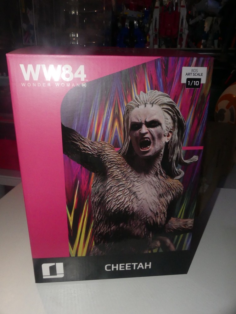 Iron Studios “Cheetah BDS Art Scale 1/10” (WW84) New Sealed