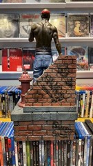TUPAC SHAKUR FIGURE RARE Unique. Handcrafted and painted.
