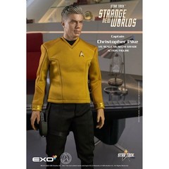 EXO‑6 Star Trek Christopher Pike Strange New Worlds Captain 1/6 Figure NIB NEW