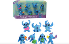 New Disney Stitch Collectible Figure Set 7 pcs Kids Toys for Ages 3 and up