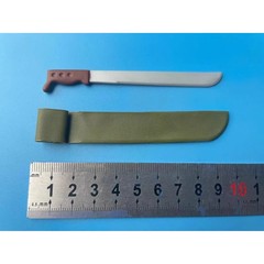 1/6 Scale Soldier Weapon Big Knife Long Tactical Machete Plastics Model Toy