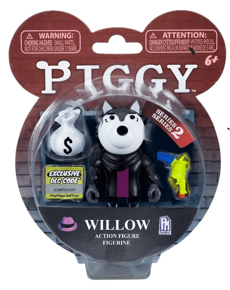 PIGGY WILLOW 3.5” Series 2 Action Figure Toys Wolf Roblox w/ DLC Exclusive Code 
