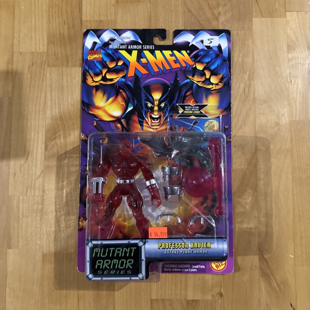 ToyBiz 1996 X-Men Mutant Armor Series Professor Xavier New TH-5
