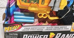 NERF Power Rangers Beast Morphers STRIKER MORPHER BLASTER Dart Firing Action Gun