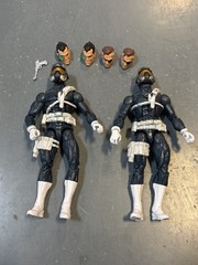 Marvel Legends SHIELD AGENT NICK FURY Loose Lot 2 Figures ARMY BUILDER