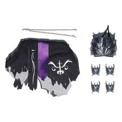 Mythic Legion 1/12 Vampire Cape Custom Decebalus Accessories Handmade Cloak New