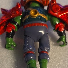 Playmates Toys TMNT Raphael Turtle Action Figure Green w/ Red Armor & Helmet