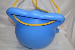 Step2 Step 2 Two Dolphin Swing Blue Toddler HTF GUC