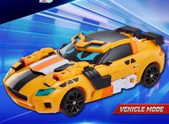 [NO BOX] Authentic Metal Cardbot W Tachy Transforming Robot Car Toy SAMG