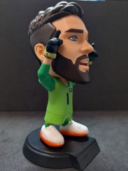 ZURU Ballers Alisson Becker Brazil Goalkeeper Figure w/ Card Ball & Goal FIFA