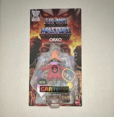 Mattel Orko Masters of the Universe Cartoon Collection Figure w/ Comic, Stand