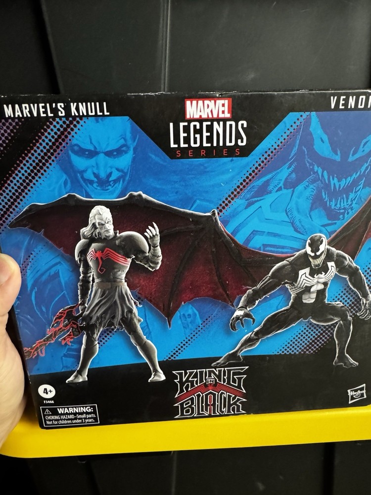 Hasbro Marvel Legends King In Black Venom Knull 2 Pack
