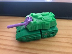 Complete Transformers G1 Pretender Bludgeon Resin Reproduction Accessory Lot