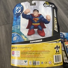 🔥Heroes of Goo Jit Zu – Superman Hero Pack DC Comics Stretch Figure -NEW/SEALED