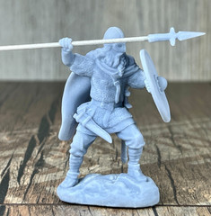 Figure Viking 54mm (60mm) soldiers of a warrior of the north Tabletop Miniature
